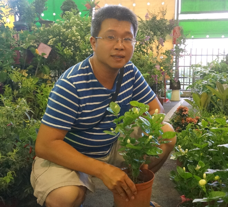 從電子新貴到景觀職人，陳良旗的園藝人生